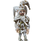 Elf: 58cm(H)  | White & Gold