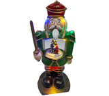 Village: 13.5cm(L) x 13.5cm(W) x 29cm(H) | Nutcracker with sword