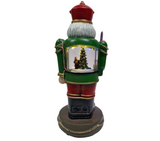 Village: 13.5cm(L) x 13.5cm(W) x 29cm(H) | Nutcracker with sword