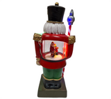 Village: 14.5cm(L) x 12.5cm(W) x 31cm(H) | Nutcracker standing guard