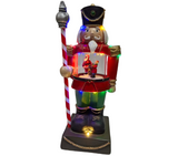 Village: 14.5cm(L) x 12.5cm(W) x 31cm(H) | Nutcracker standing guard