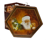 Bauble Decoupage set: 7.5cm | Gold