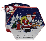 Bauble Decoupage set: 7.5cm | Blue