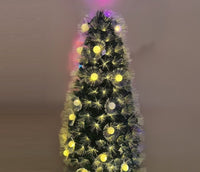 Fibre Optic ball Christmas Tree: 1.8m