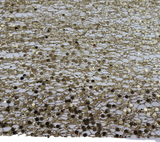 Ribbon: 4.5m(L) x 36cm(W) | Gold mesh