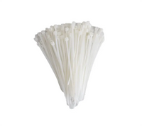 Cable Ties: 100mm (L) x 2.5mm (W) | White
