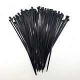 Cable Ties: 200mm (L) x 3.6mm (W) | Black
