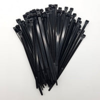 Cable Ties: 200mm (L) x 7.6mm (W) | Black