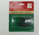 Bauble Hooks: Green