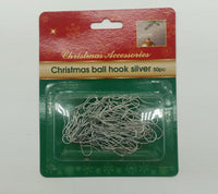 Bauble Hooks: Silver