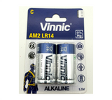 Batteries: Vinnic |  C | 2 units