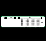 Curtain: 3m x 3m | Pure White