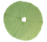 Tree Skirt: Green with White dots | 120cm