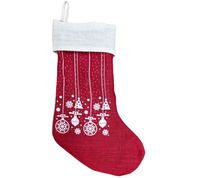 Hessian Stocking: 50cm (L) x 20cm (W) | Trinkets