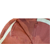 Tree Skirt: Pink with White fur border | 120cm