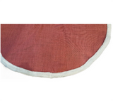 Tree Skirt: Pink with White fur border | 120cm