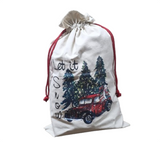 Hessian bag: Trees & Vintage truck