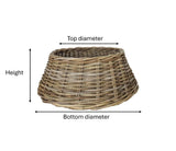 Tree Basket: Recommended for Santa`s Warehouse Trees | 2.1m & 2.4m