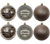 Baubles PVC: 10cm | Champagne