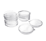 Bauble PVC: 9cm | Fillable disc bauble