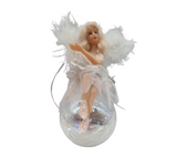 Fairy: 14cm(H) | White with feather wings