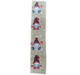 Ribbon: 2.7m (L) x 6.3cm (W) | Hessian Gnomes