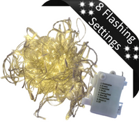 Icicle Light: Battery Operated | 5m Warm White