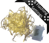 Icicle Light: Battery Operated | 5m Warm White