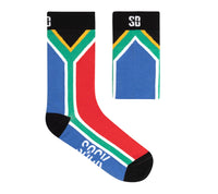Cotton Sock: SA flag