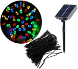 Solar Fairy Light: 20m Multicolour