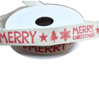 Ribbon: 4.5m (L) x 1.5cm (W) | Merry Christmas