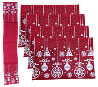 Table runner with placemats: Hessian | Trinkets