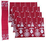 Table runner with placemats: Hessian | Trinkets