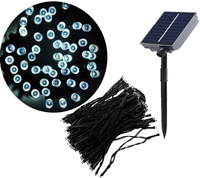 Solar Fairy Light: 20m Pure White