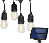 Solar Bulb Light: 5m Warm White