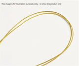 Pipe cleaners: 30cm(L) x 8mm(W) | Gold
