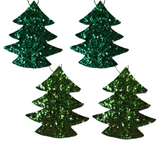 Gift tags: Christmas trees